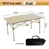 OIMG Thickened Folding Camping & BBQ Table