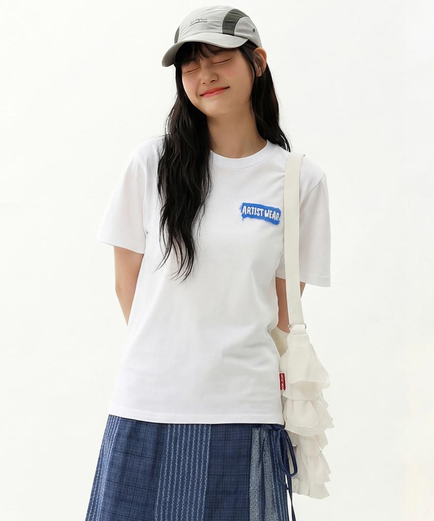 ARTISTWEAR [Atw] Синяя футболка с коротким рукавом 'Карп Кои' - 2 цвета