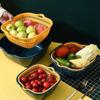 Stackable Vegetable Washing Basket Double-Layer Fruit Basin Practical Drain Basket  Kitchen