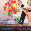 Airbrush Compressor Handpiece Rechargeable Airbrush USB Airbrush with Nozzle for Painting and DIY Type-C 0.3mm