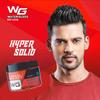 Gatsby Гель для волос Water Gloss Hyper Solid для мужчин, 300 г, Стайлинг с эффектом мокрых волос, Уровень 7 Сильная фиксация, Не липкий, Легко смывается, Блестящий финиш