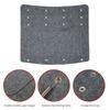 RV Step Covers, 3 Pack 20   Wide   Step Covers for Radius Steps for Radius Steps,   RV Step Rug Carpets Fit 8-11     RV Stairs, Gray