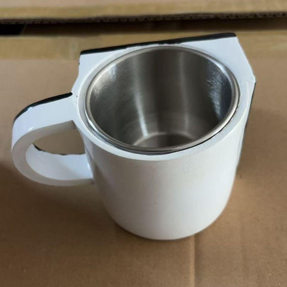 Кружка кофейная 'Музыкальный инструмент' из нержавеющей стали, дизайн скрипки, посуда для напитков, для любителей музыки