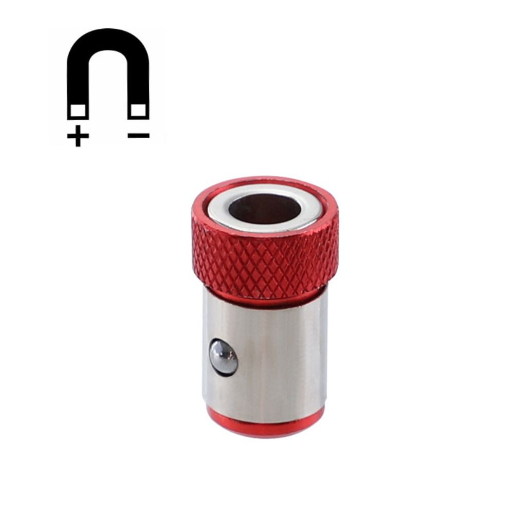 1Pcs Strong Anti-corrosion Powerful Ring Drill Tool Magnetic Ring Metal Screwdriver Bits Alloy