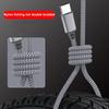Type C To Type C Cable 60W Fast Charging Universal Extended Nylon Braided PD Data Cord for Xiaomi Samsung Huawei 1M 2M 3M 5M 8M