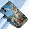 Ультратонкий чехол для телефона из ТПУ с масляной живописью для iPhone 6-16ProMax/SamsungS7-S24Ultra/Redmi13TPro - ударопрочный, устойчивый к царапинам, рельефный чехол CameraSafe
