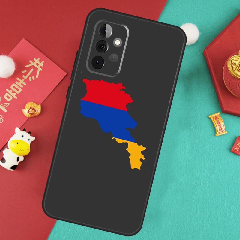 Армения Армяне Чехол с флагом для Samsung Galaxy A55 A35 A15 A54 A34 A14 A52 A32 A12 A13 A33 A53 A17 A16 A26 A36 A56
