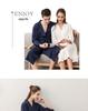 Spring-Summer Waffle Bathrobe: Unisex, Lightweight, 3/4 Sleeves, Korean Style, Absorbent