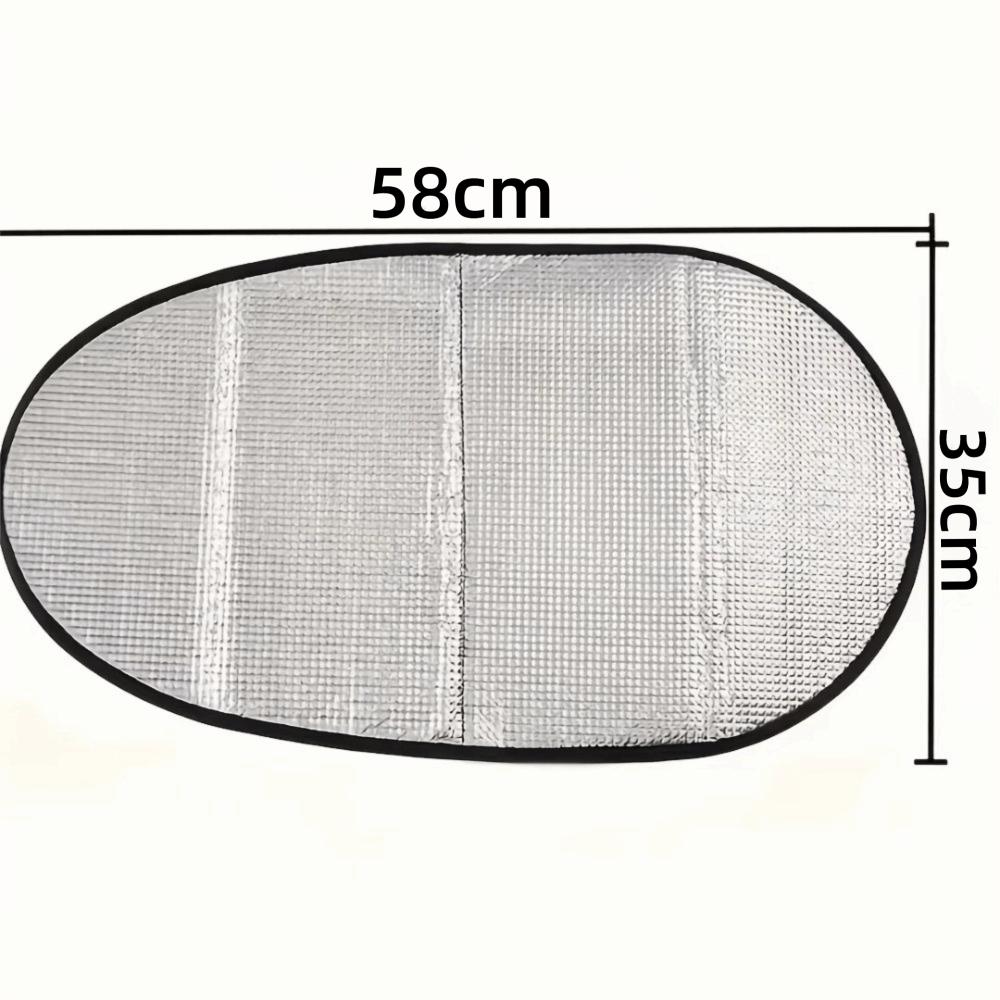 Aluminum Foil Reflective Heat Electric Scooter Heat Insulation Pad Sunproof Seat Cushion  Outdoor