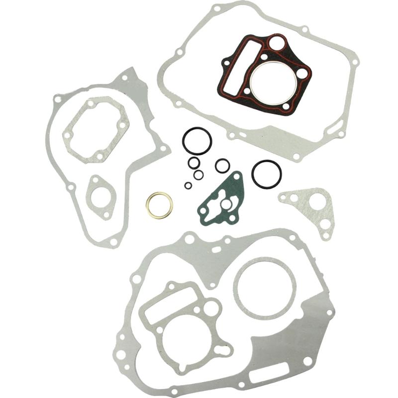 Совместим с 110CC велосипедом для бездорожья, картами, квадроциклами, цилиндром двигателя мотоцикла, топовым картером, статором, крышкой сцепления, комплектом прокладок