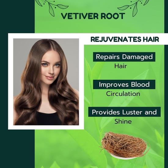 Корень ветивера Brijbooti 100 г | Корень кхуса | Корень кхуса для питья | Vetiveria Zizanioides | Вала | Кас Рамачам