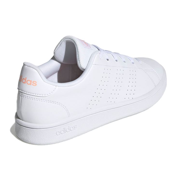 Adidas Женские кроссовки Advantage Base White Glow Pink Cloud-White Core-Black EE7510
