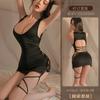 Erotic underwear, sexy and hot, cut-out seductive, side-slit, tie, pajamas, uniforms, nightclub clothes for women 8717
