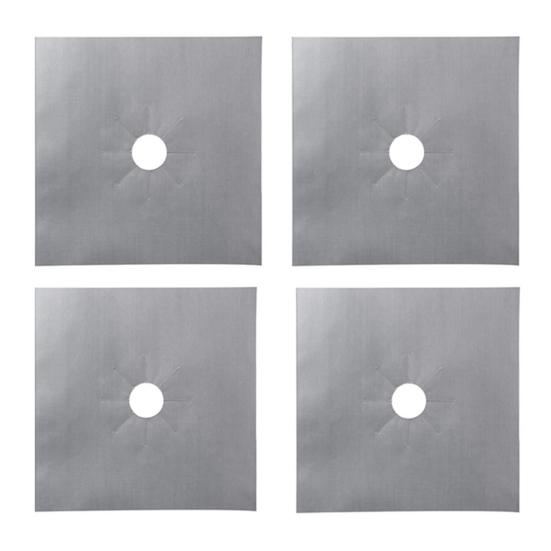 4 шт. Газовые коврики для высокой плиты, термостойкие защитные коврики для кухонной плиты