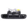Replacement Rear Gate Handle Assembly for Worn or Broken Handles with Mounting Plate, Return Spring, and Linkage