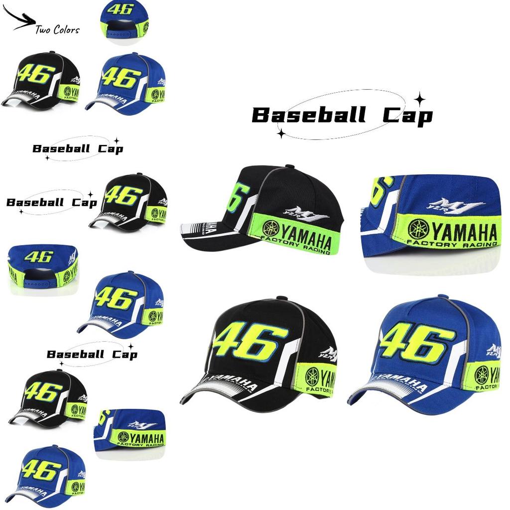 Adjustable Yamaha Racing Cap, Windproof And Sunproof Duck Tongue Hat For All Seasons