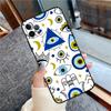 Чехол для телефона с иллюстрацией глаза для iPhone 16 15 13 12 11 14 Pro Max 12 13 mini XR 15 16 Plus 16e Защитный корпус