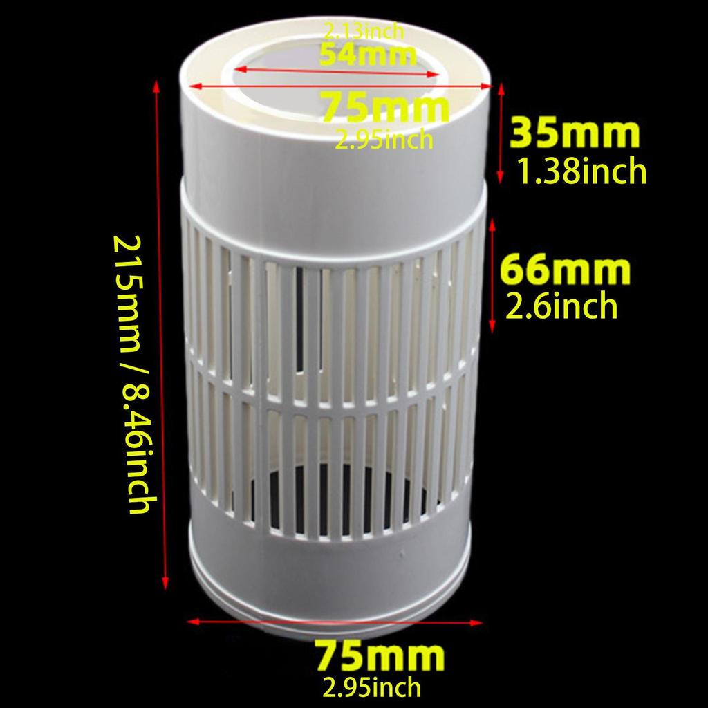 Фильтр для пруда для рыбы Аксессуары Многофункциональная головка для сбора отходов для фермерского бассейна Anti