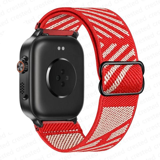 For Realme Watch 5/S2 band Adjustable Nylon Elastic Replacement Bracelet correa Realme Watch 2/3/S/3 2 S pro 22mm watch straps