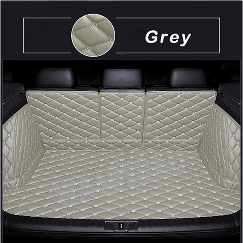 Custom Car Trunk Mat For BORGWARD BX7 6-Seat 7-Seat 2016 2017 2018 Interior Accessories Carpet Luxury Durable Leather Carpet