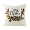 Мультфильм олень венок принт дома пледы наволочка Чехлы Рождественский декор