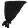 Универсальная химия Мех Черная бандана Шапка-боне Шапка-боне