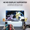 VAORLO Для Nintendo Switch/переключателя OLED, замена док-станции для телевизора с адаптером HDMI 4K/портом типа C/портом USB игровые аксессуары