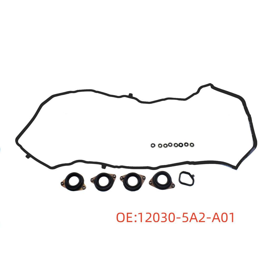 12030-5A2-A01 Valve Cover Gasket Seal Kit for Honda Odyssey & 9th Gen Accord