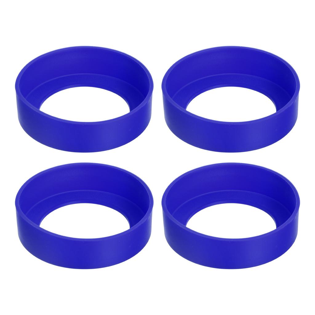 65mm Cup Holder Thermos Cup Base Protective Case Covers Pad Accessories  Silicone Cup Bottom Protective Cover Multicolor 4Pcs