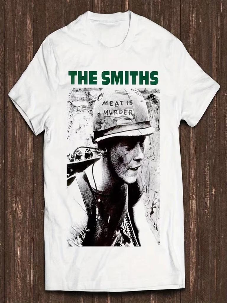 Футболка THE SMITHS 'МЯСО - ЭТО УБОЙСТВО' КЛАССИЧЕСКИЙ СТИЛЬ РАЗМЕР 3XL