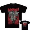 METAL SPIRITS BABYMETAL Футболка с принтом Хлопок Графическая футболка Унисекс Унисекс Летняя Уличная одежда