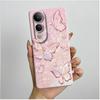 Чехол для телефона Vivo V50 Lite 5G Эстетичный Роскошный Мягкий Силиконовый Ударопрочный Защита объектива камеры Задние крышки Противоскользящие Fundas