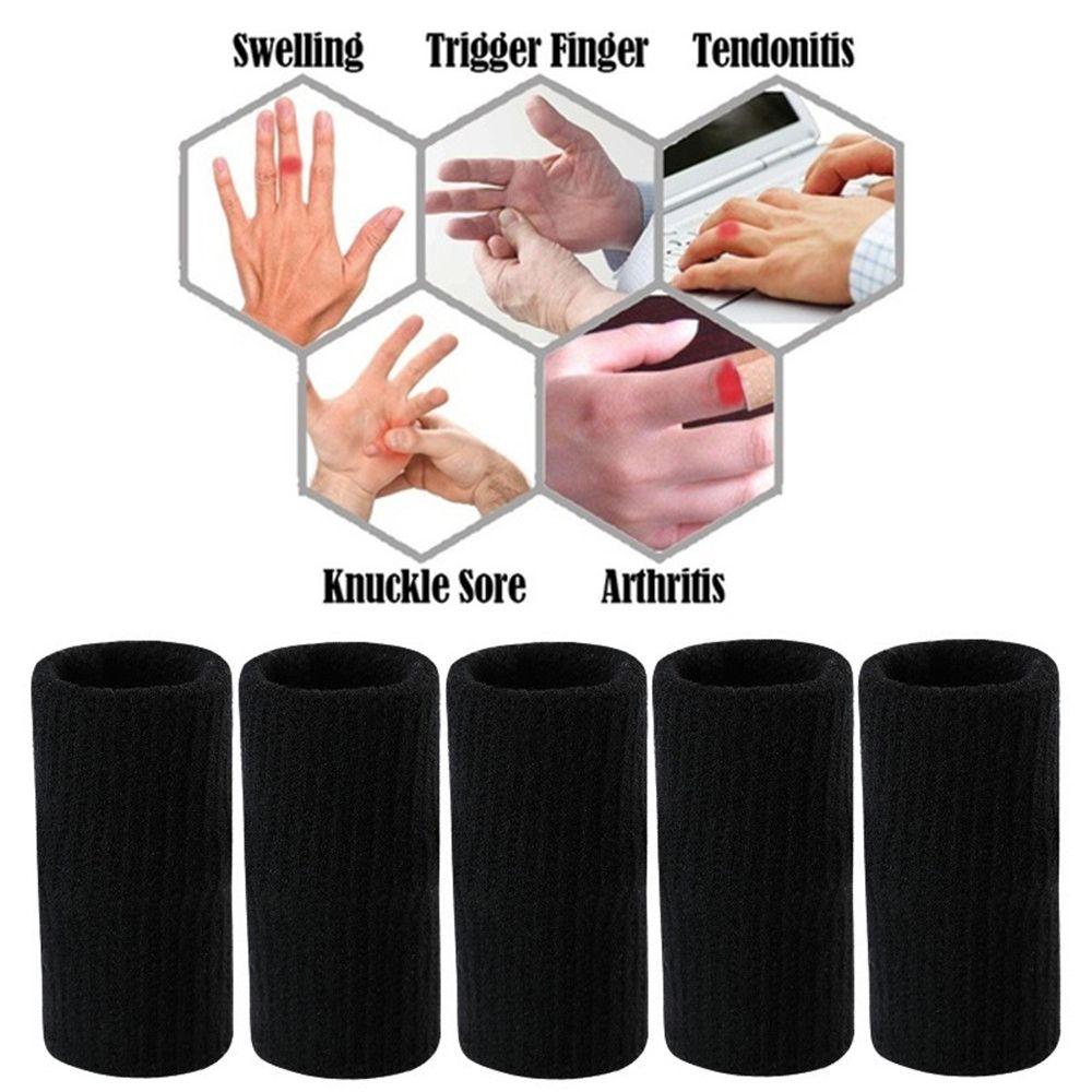 Elastic Gloves Basketball Arthritis Sports Aid Finger Support Finger Protector Finger Sleeve