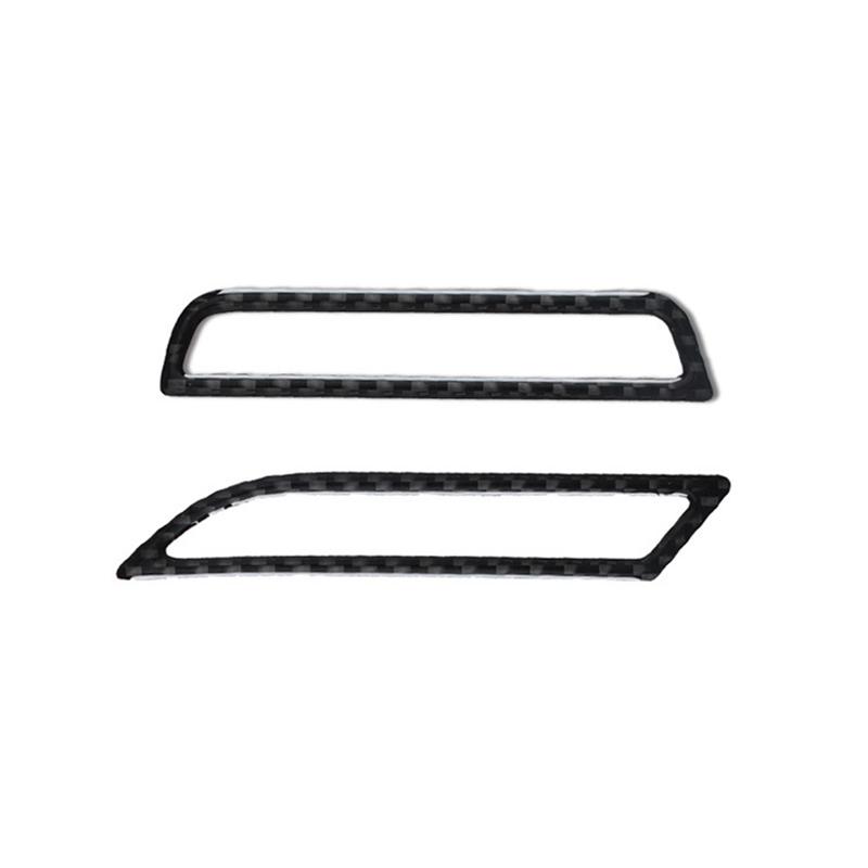 Для Volkswagen Golf 7 R Gte Gtd Mk7 2013-углеродное волокно приборной панели автомобиля, вентиляционное отверстие, рамка, крышка, наклейка на выпускное отверстие для воздуха