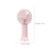 Gnobogi Handheld Fan Usb Rechargeable Mute Desktop Dormitory Small Fan Portable Outdoor High Wind Power Mini Handheld Fan on Clearance