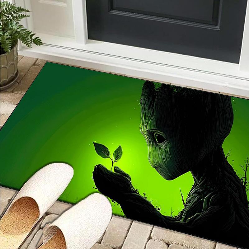 Groot Area Rug Suitable for Indoor And Outdoor,Carpets for Playroom, Homes, Offices, Living Rooms,Home Decor,Christmas Fan Gift