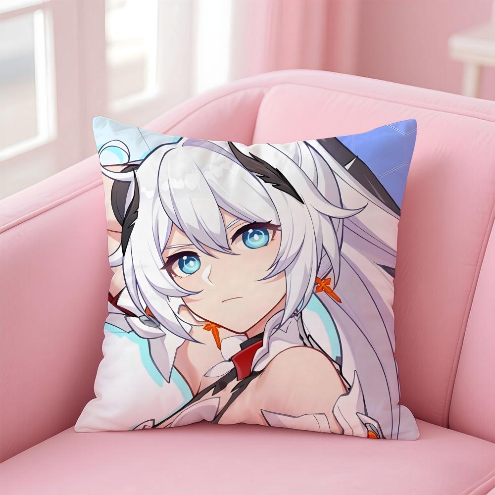 Игровой H-Honkai S-Star R-Rail Наволочка Удобная Двусторонняя Наволочка Идеально Подходит для Автомобиля Дивана Спальни и Многого Другого