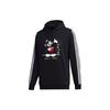 Adidas Neo Disney Collaboration New Year Limited Edition Mickey Mouse Graphic Hoodie Men Hoodie Black GE7769