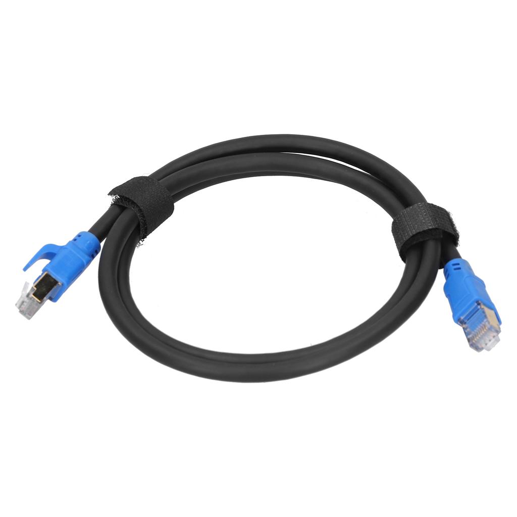 Кабель Ethernet Cat8 40 Гбит/с 2000 МГц, позолоченные разъемы RJ45, LAN-провода для хабов, маршрутизаторов, сетевых адаптеров