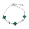 Silver Bracelet with Malachite (2098942)