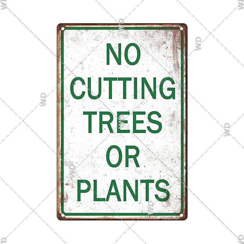 Tin Sign No Parking Slow Down Caution Warning Do Not Pass Metal Vintage Plaque Retro Metal Plate Traffic Yard Street Wall Decor