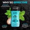 Beardo Ice Blast Body Wash For Men 200ml Pack Of 1 | Refreshing Menthol Cooling Shower Gel For Summer