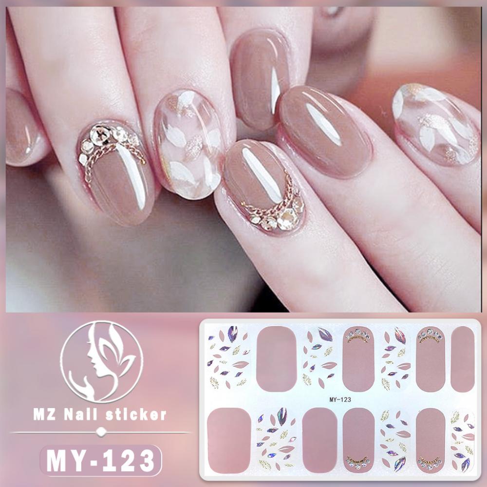 Трехмерная водонепроницаемая гелевая пленка для ногтей без запекания, полная паста, имитация бриллианта, бронзирование, лазерная пленка для ногтей, бумага для ногтей