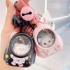 Bear Backpack Lights Key Chain Bag Charm Cute Bag Charm Unique Cartoon Animal Keychain  Children