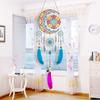 1 Set Diamond Painting Dream Catcher Sparkling DIY Diamond Painting Pendant Kit for Home Decorations