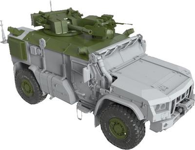 Miniarm Современный российский 82-мм миномёт 2С41 Дрок Модель 2024 года Конверсионный набор Детали из пластика B35282 1/35 Самоходный (для Звезды) (Военная техника)