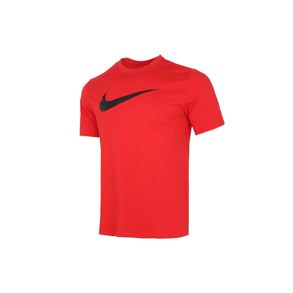 Nike Sportswear Swoosh Casual Short Sleeve T-Shirt Men Tops Red DC5095-657