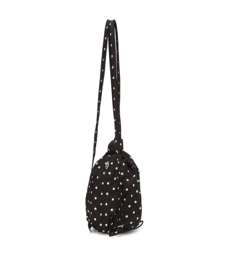 Athe Vanessabruno [Bonbon] Black Dot Shoulder Bag & Backpack Mini Aaba5F141Bk
