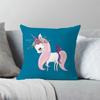 Cartoon Rainbow Horse Print Pillowcase Interior Decoration Office Living Room Home Pillowcase