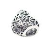 100% 925 Sterling Silver Promise of Spring Heart Charm Beads Fits Europe Bracelet Argent Charm Silver 925 Jewelry